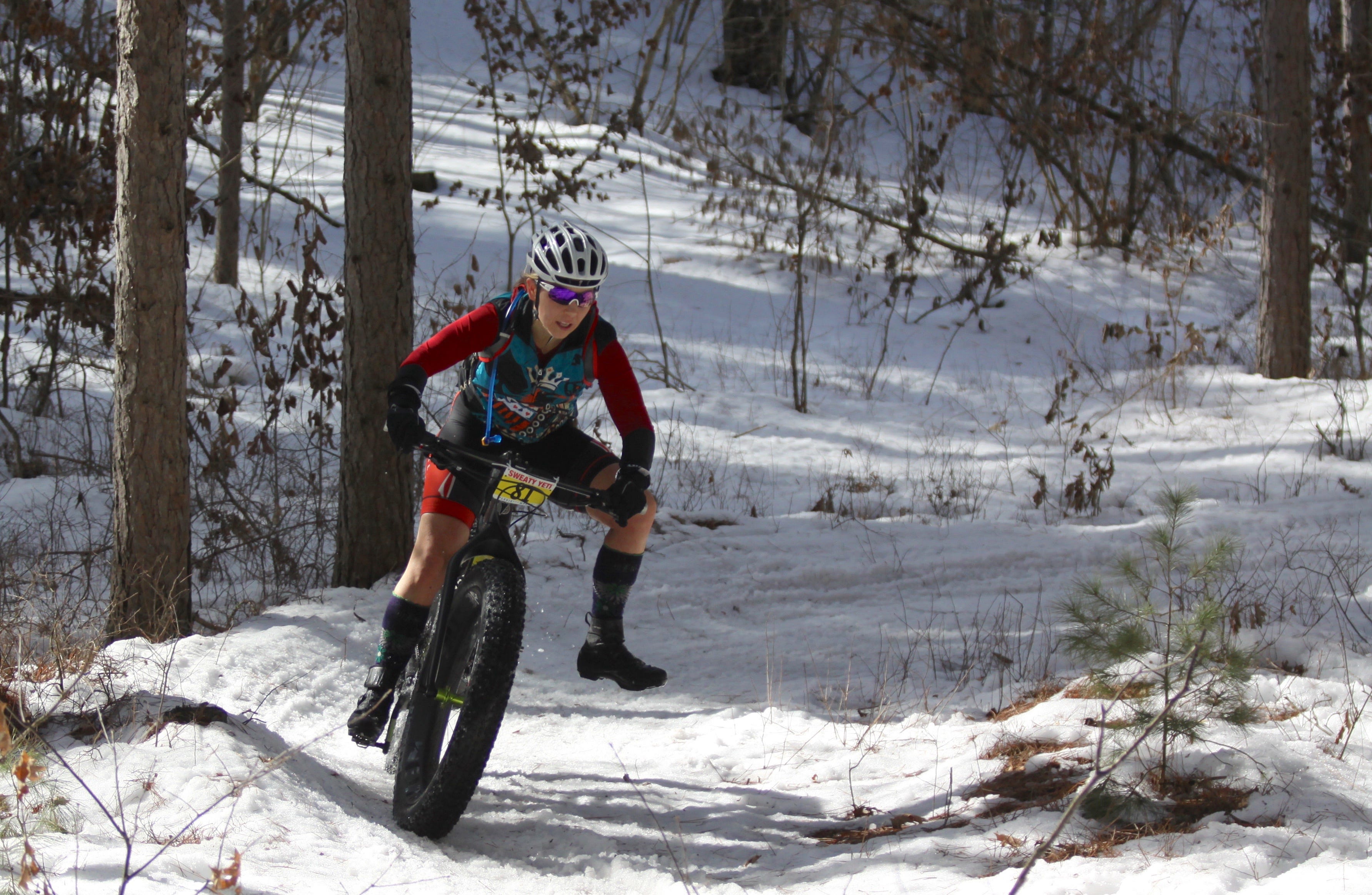 sweaty yeti fat bike race